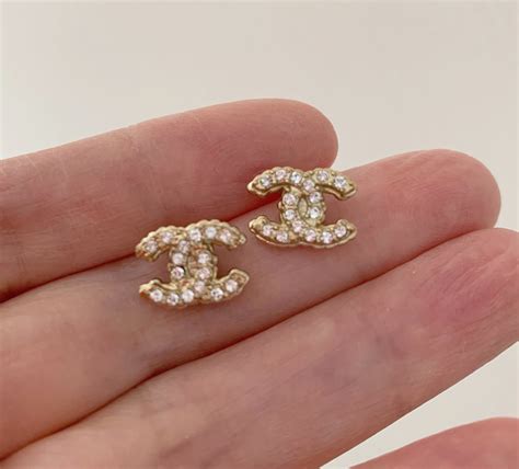 chanel ohrstecker gold|chanel earrings online.